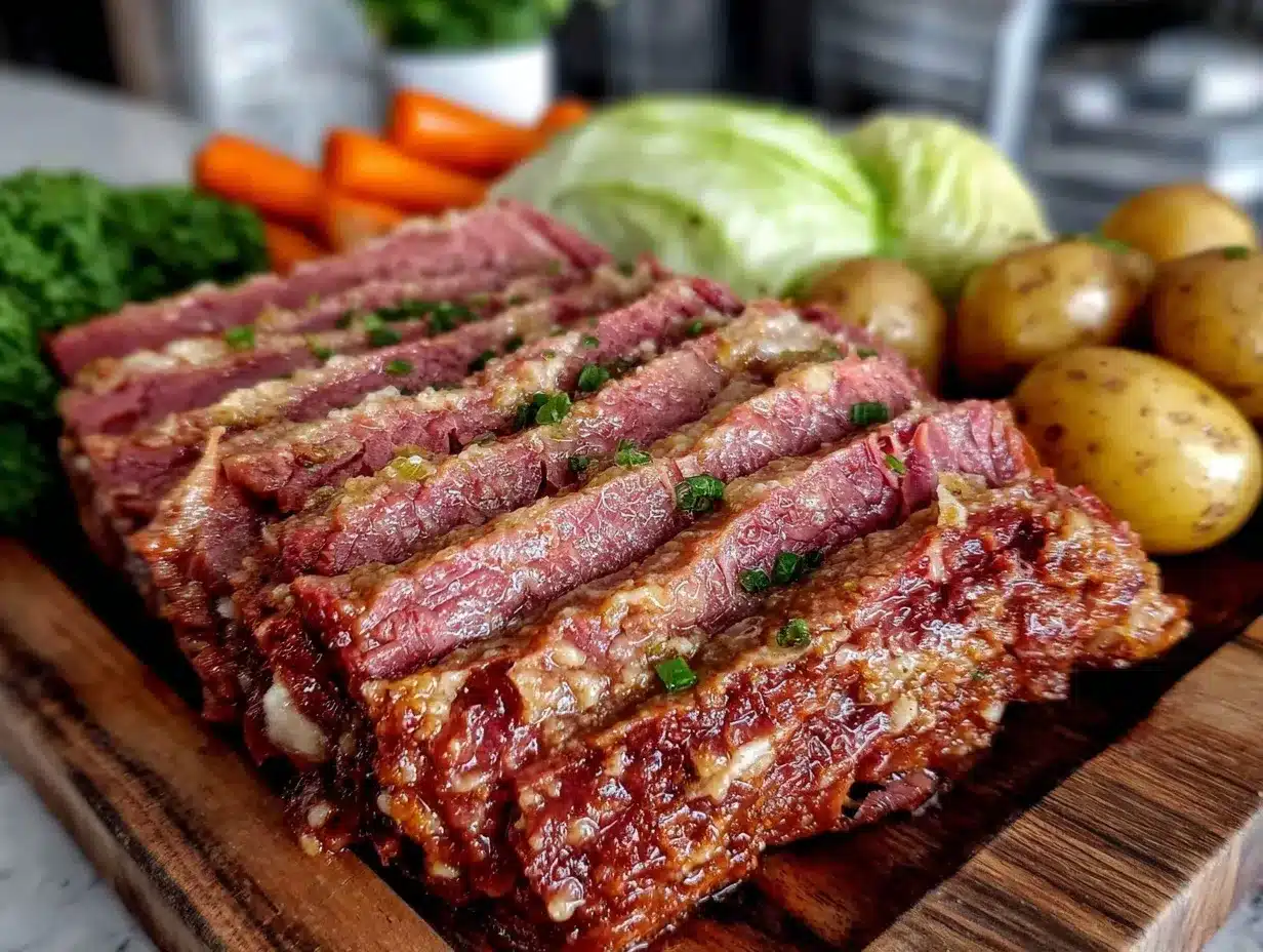 tender slow cooker corned beef preparation steps