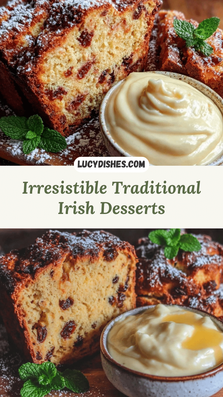 traditional Irish desserts recipe