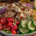 vibrant garden salad - featured image