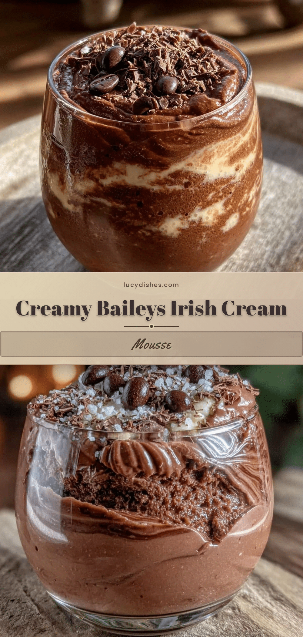 Baileys Irish Cream chocolate mousse recipe