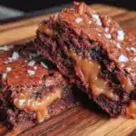 Baileys salted caramel brownies - featured image