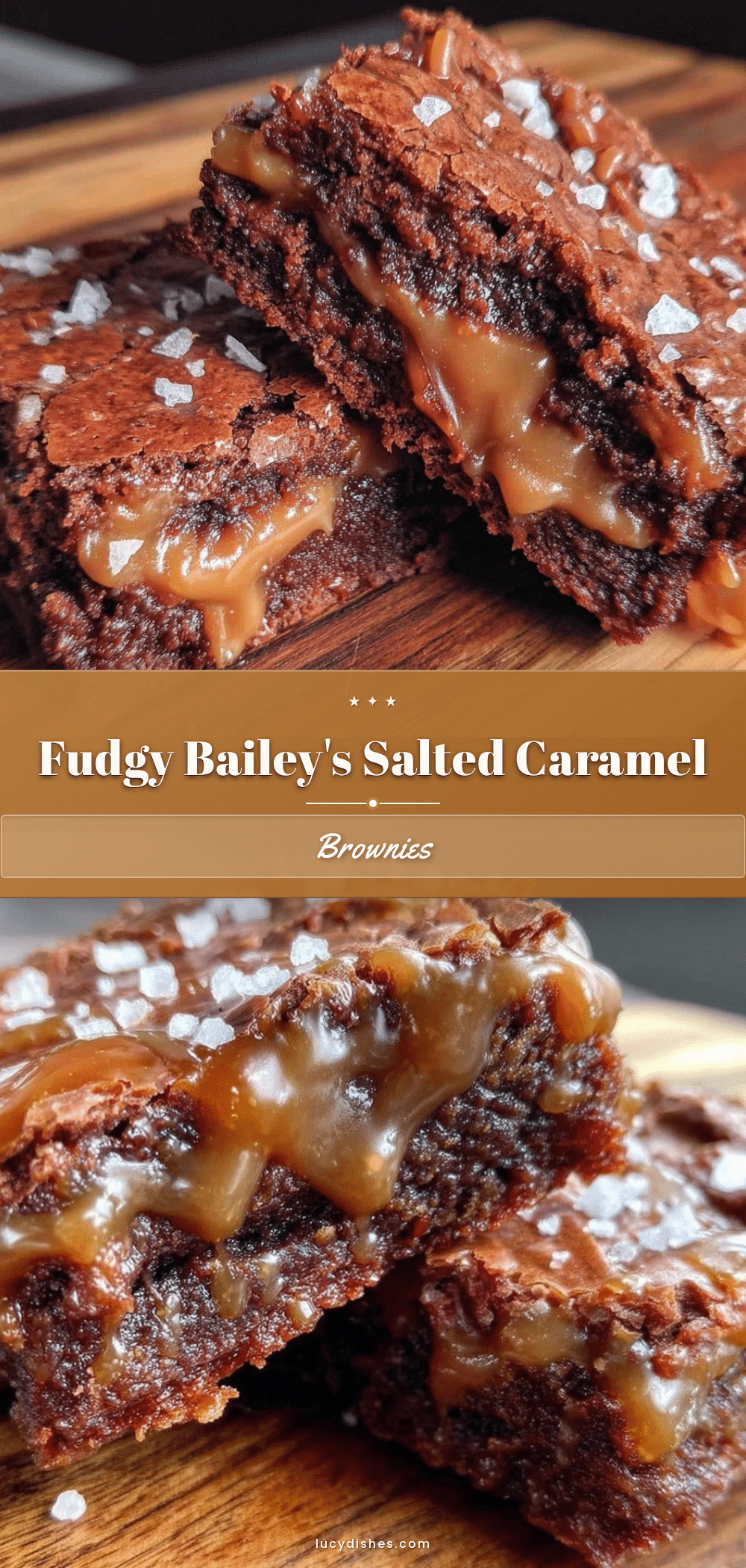 Baileys salted caramel brownies recipe