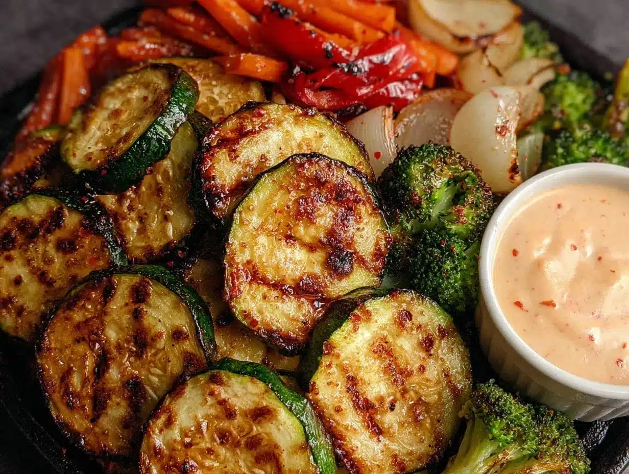 Blackstone Hibachi Vegetables preparation steps