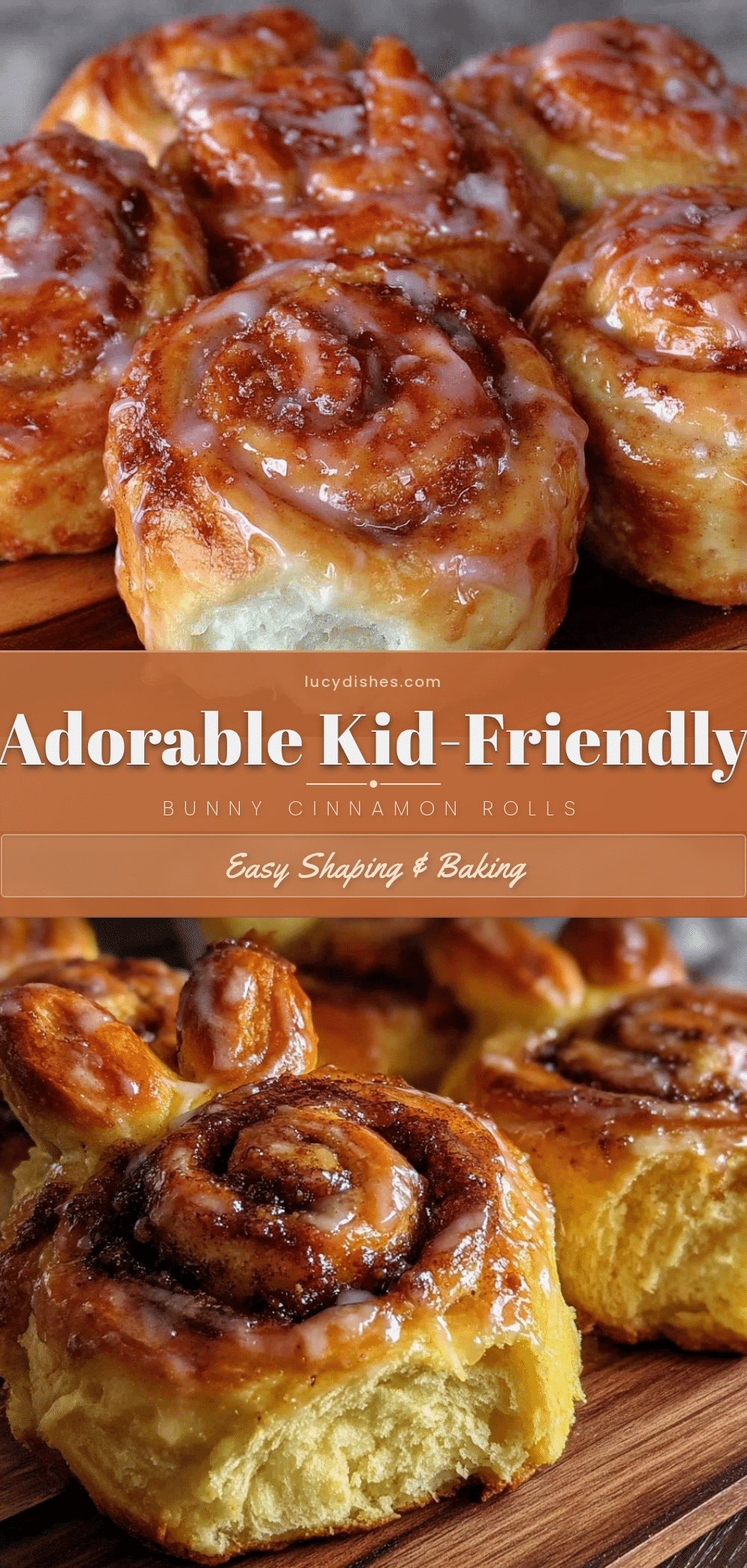 bunny cinnamon rolls recipe