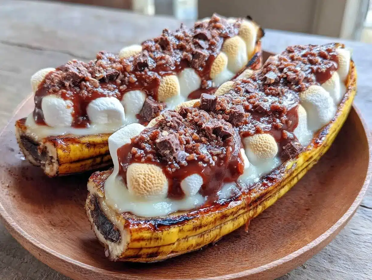 campfire banana boats preparation steps