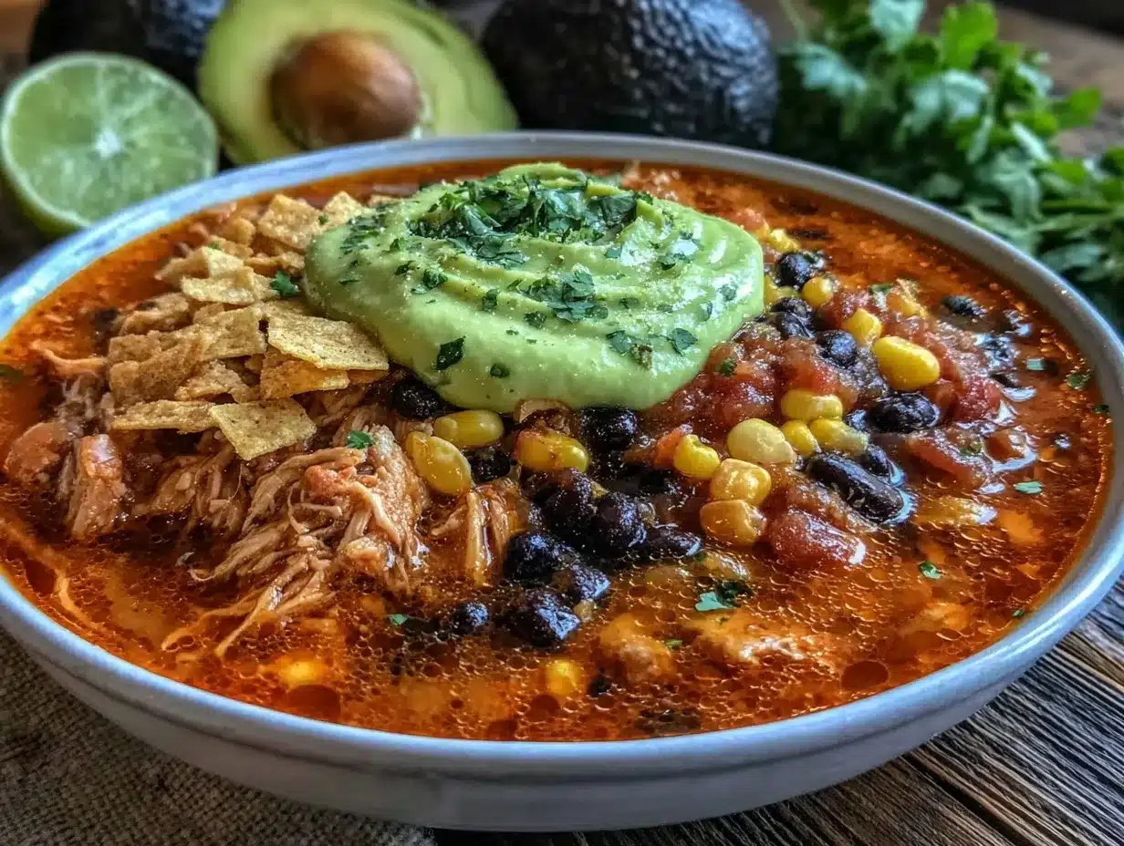 chicken tortilla soup preparation steps