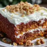 classic cozy carrot cake - featured image