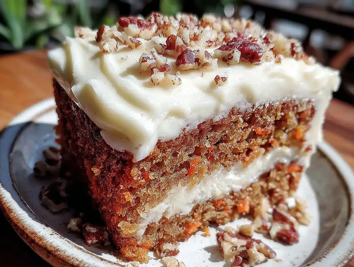 classic cozy carrot cake preparation steps