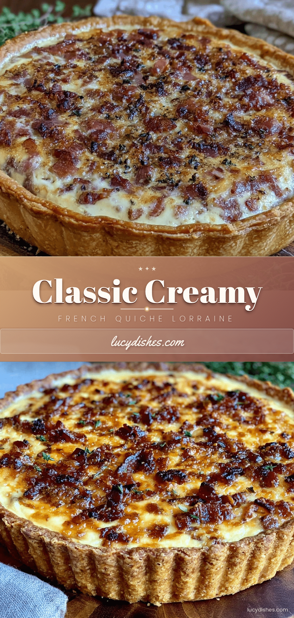 classic creamy french quiche lorraine recipe recipe