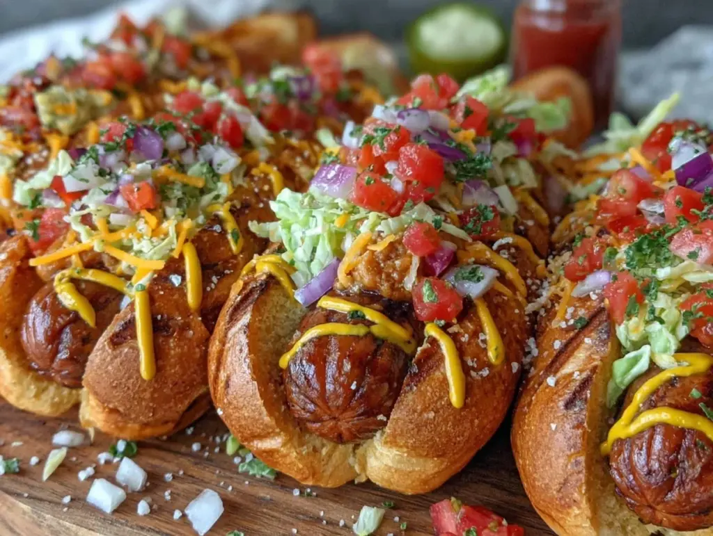 college budget hot dog bar - featured image