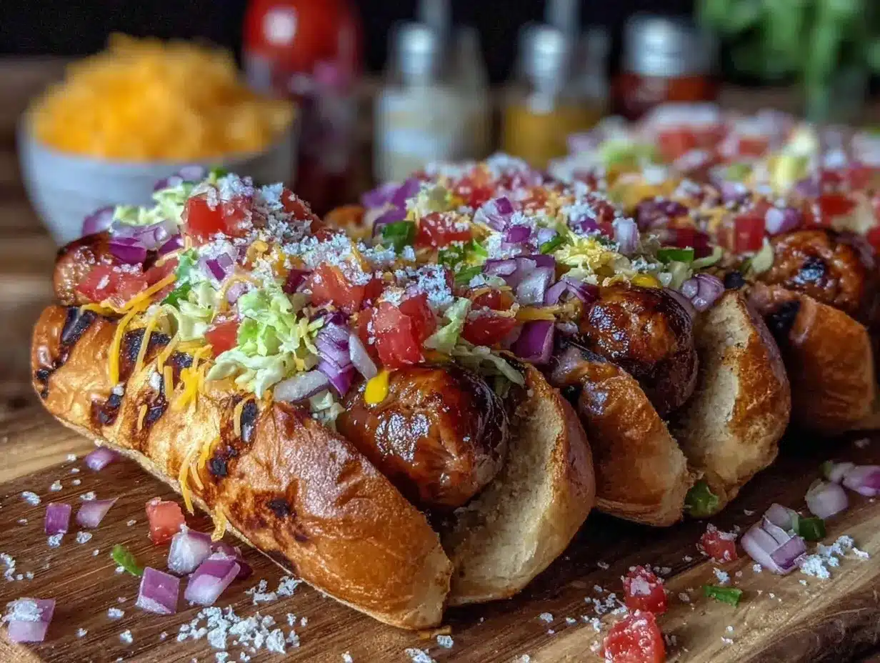 college budget hot dog bar preparation steps