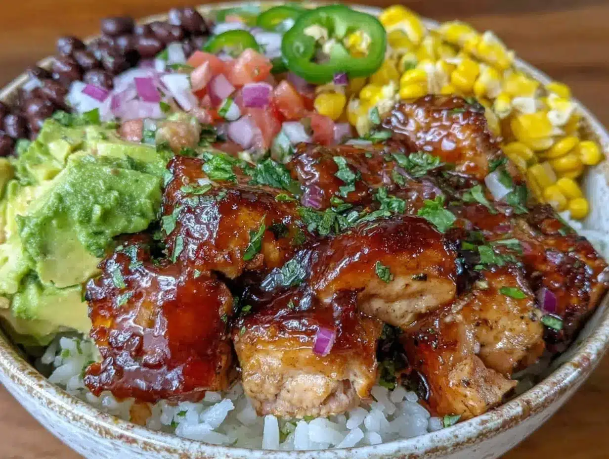 copycat chipotle chicken burrito bowl preparation steps