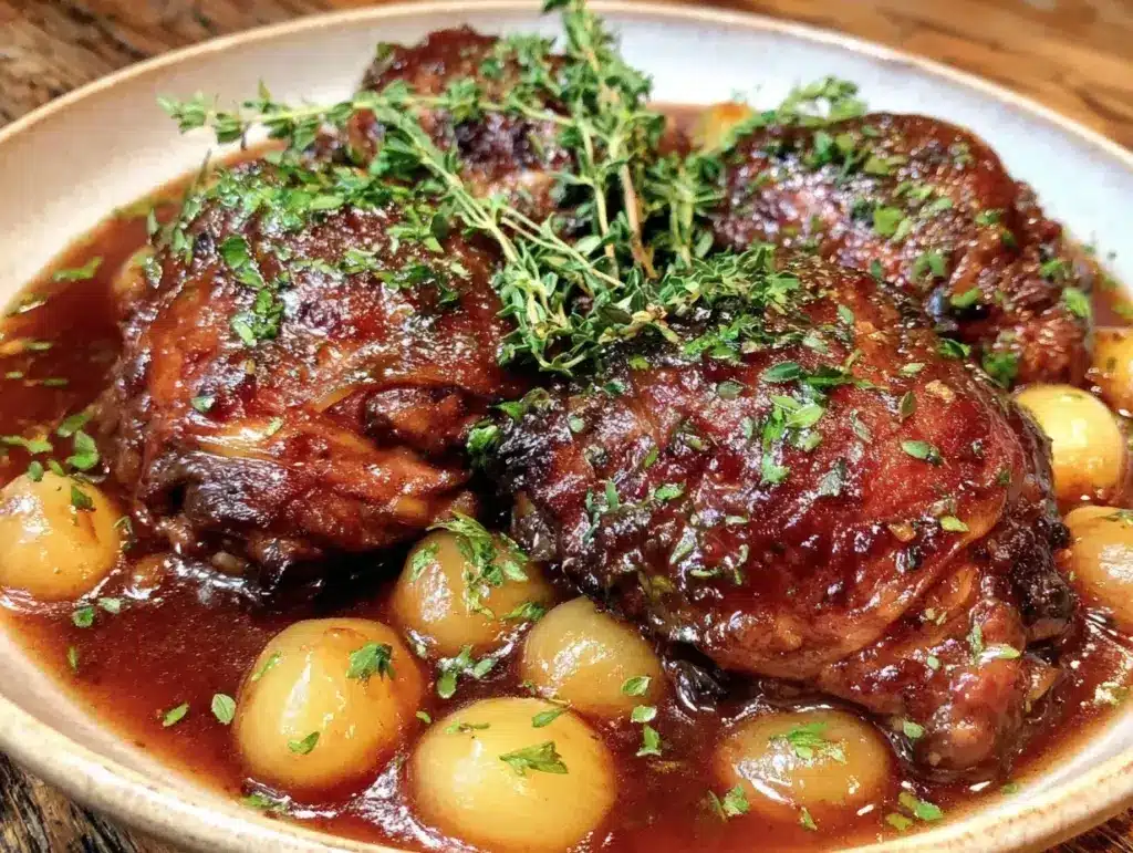 coq au vin recipe - featured image