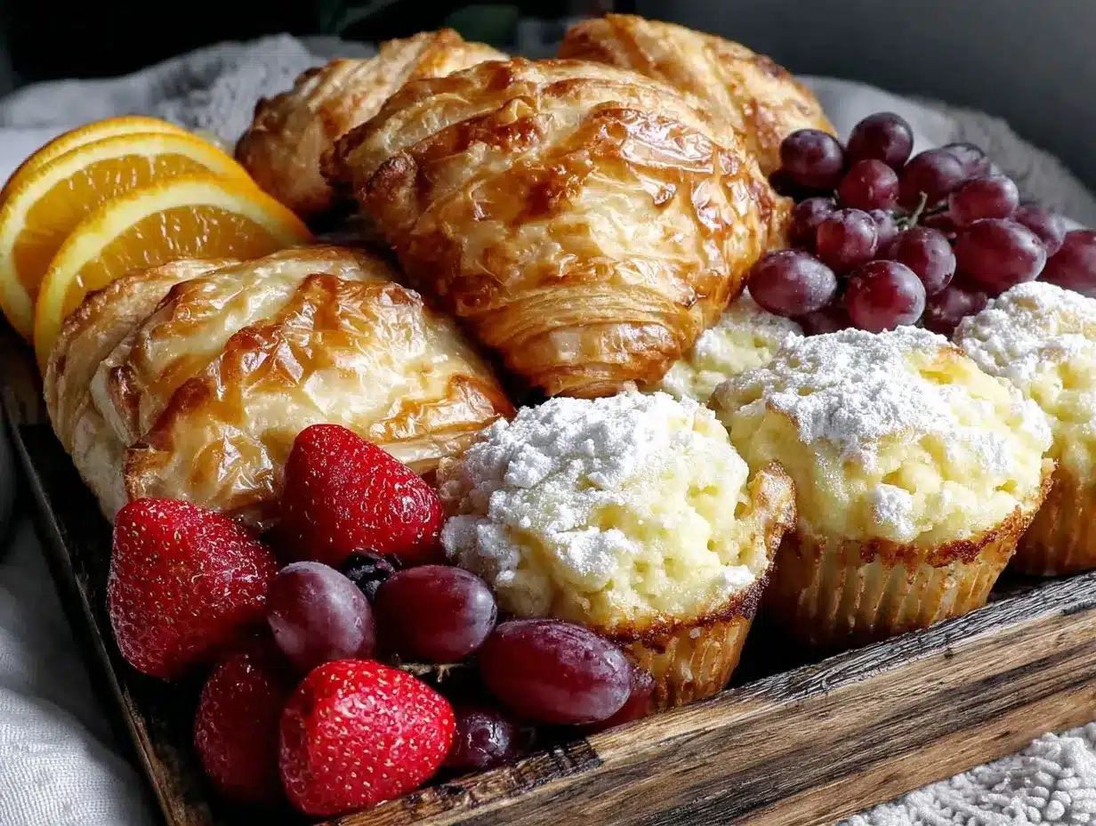 cozy breakfast in bed board preparation steps