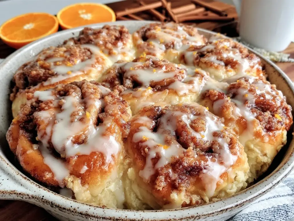 cozy cinnamon roll bake - featured image