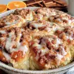 cozy cinnamon roll bake - featured image