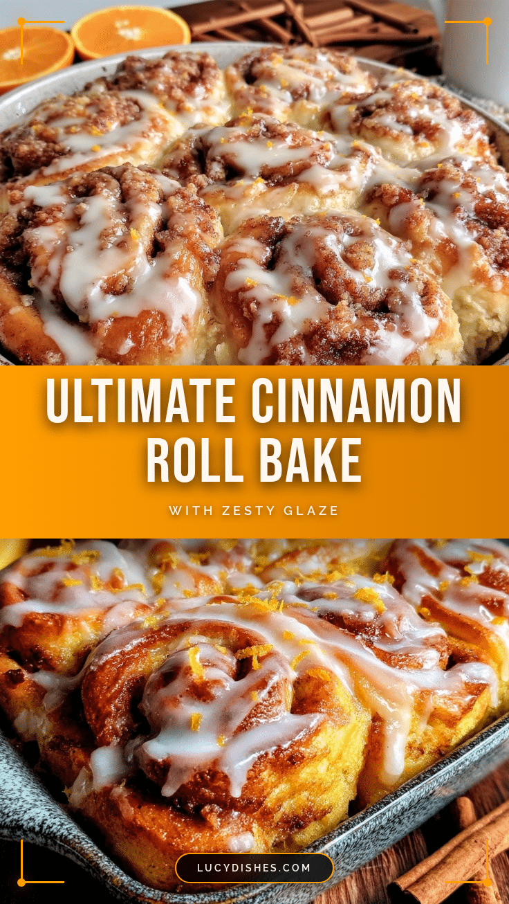 cozy cinnamon roll bake recipe