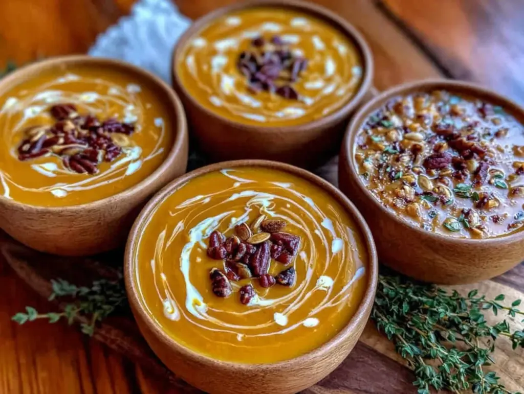 creamy butternut squash soup - featured image