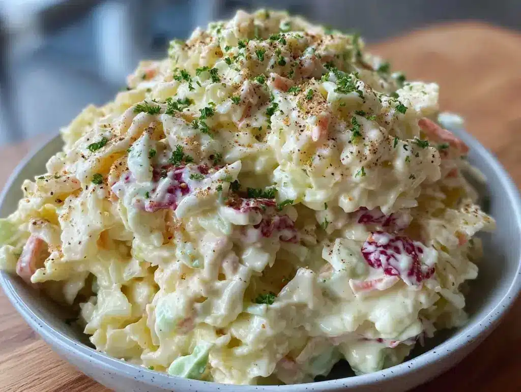 creamy copycat kfc coleslaw recipe - featured image