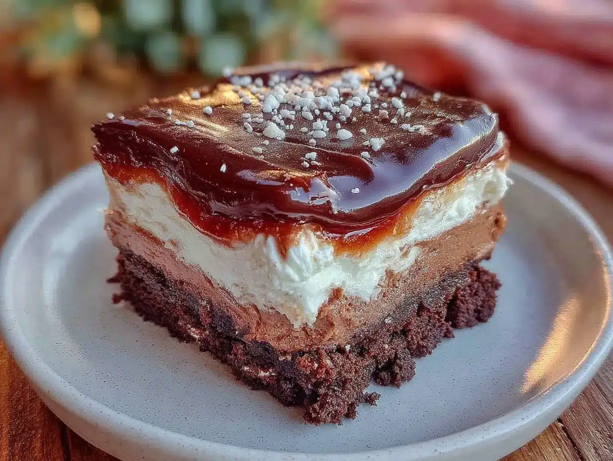 creamy copycat olive garden chocolate lasagna dessert preparation steps