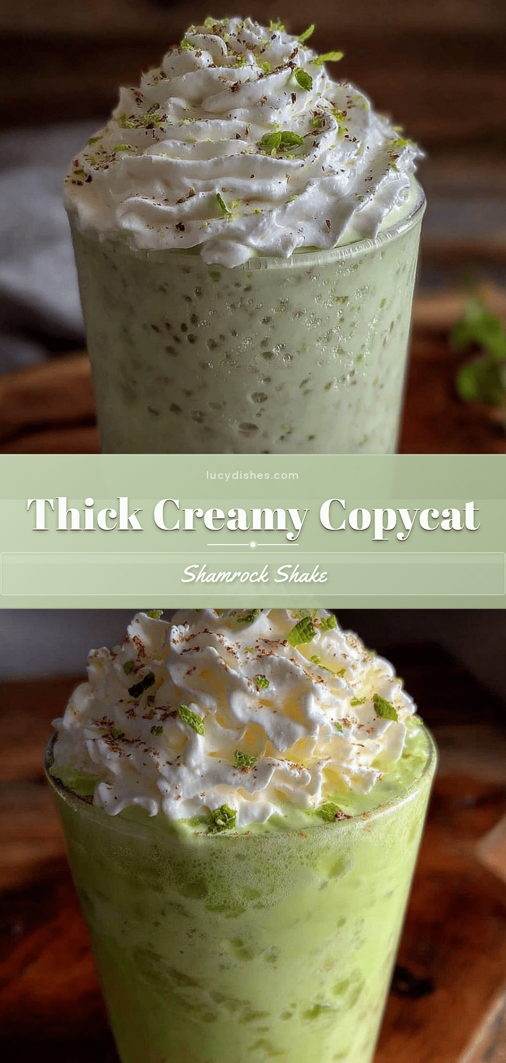 creamy copycat shamrock shake recipe recipe