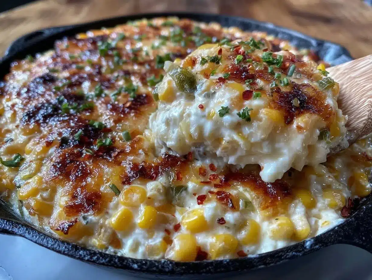 creamy mexican corn dip preparation steps