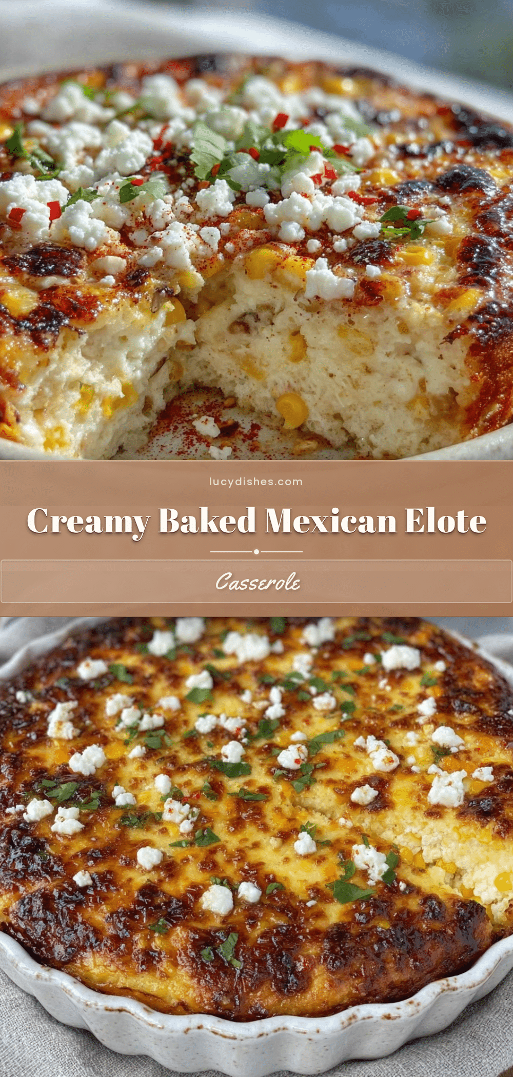 creamy mexican elote street corn casserole recipe