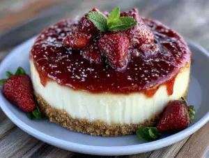 creamy no-bake lemon cheesecake - featured image