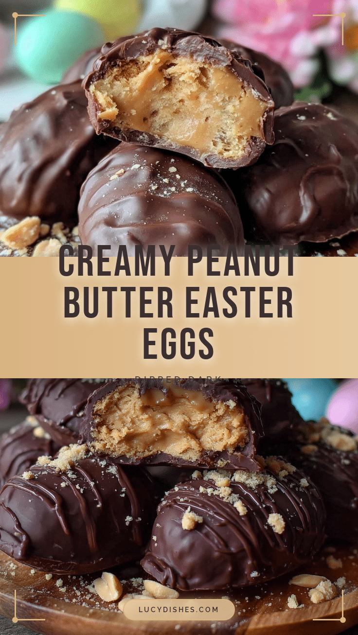 creamy peanut butter Easter eggs recipe