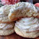 creamy sugar cookie frosting with almond extract - featured image