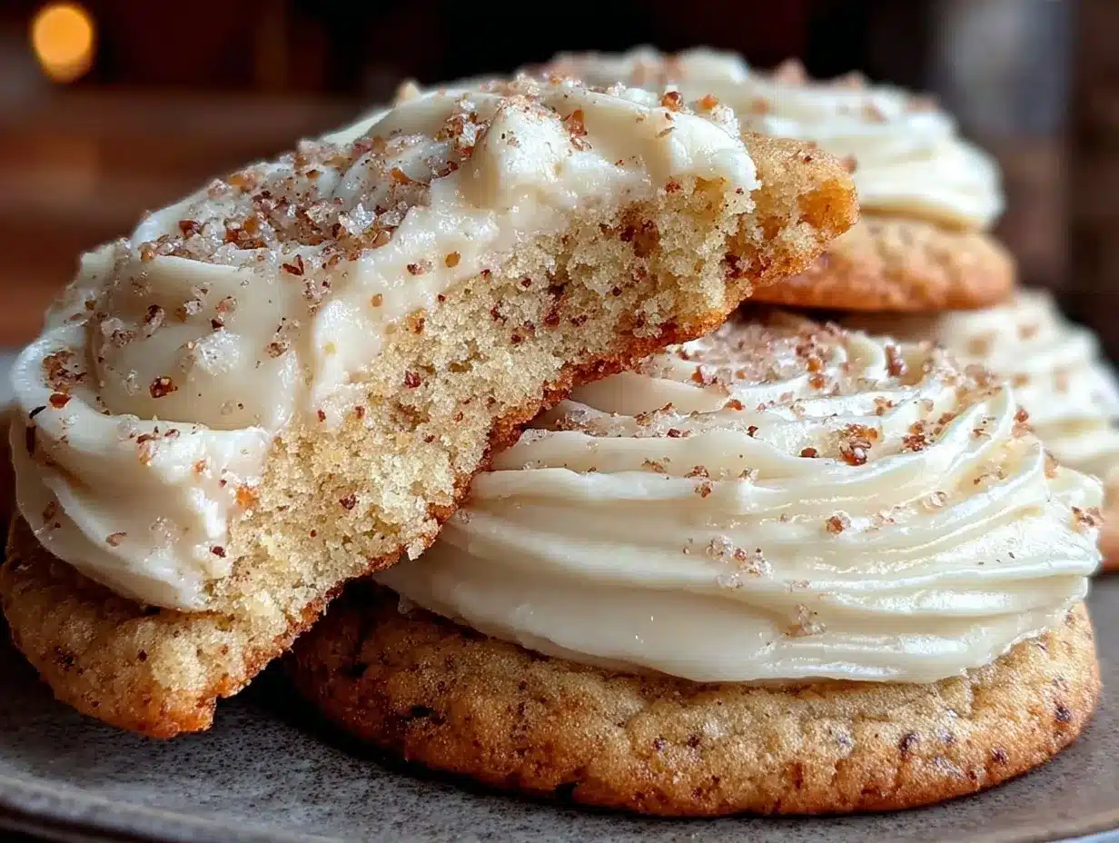 creamy sugar cookie frosting with almond extract preparation steps