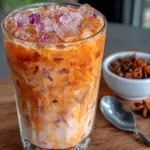 creamy thai iced tea with condensed milk - featured image