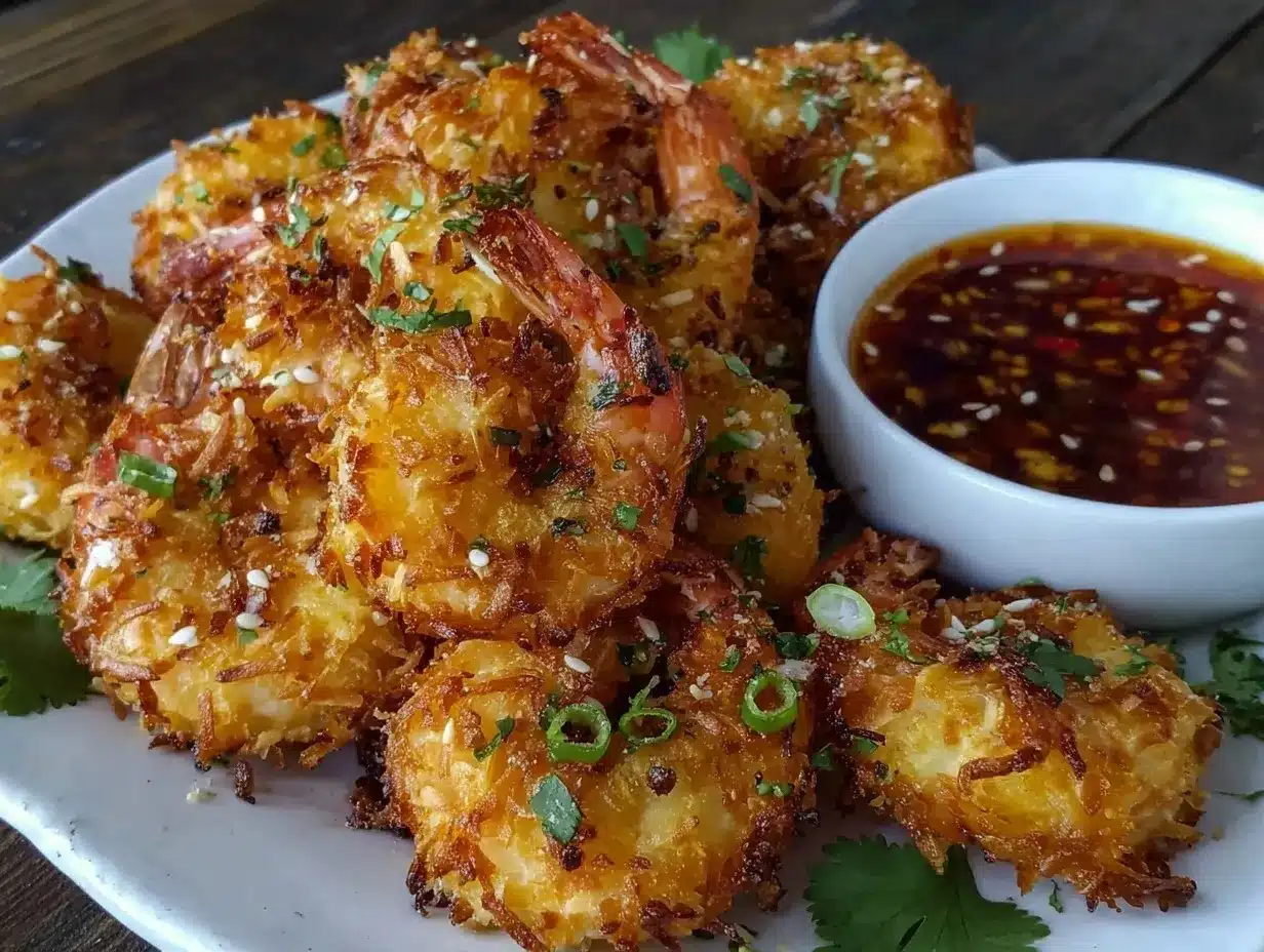 crispy baked coconut shrimp preparation steps