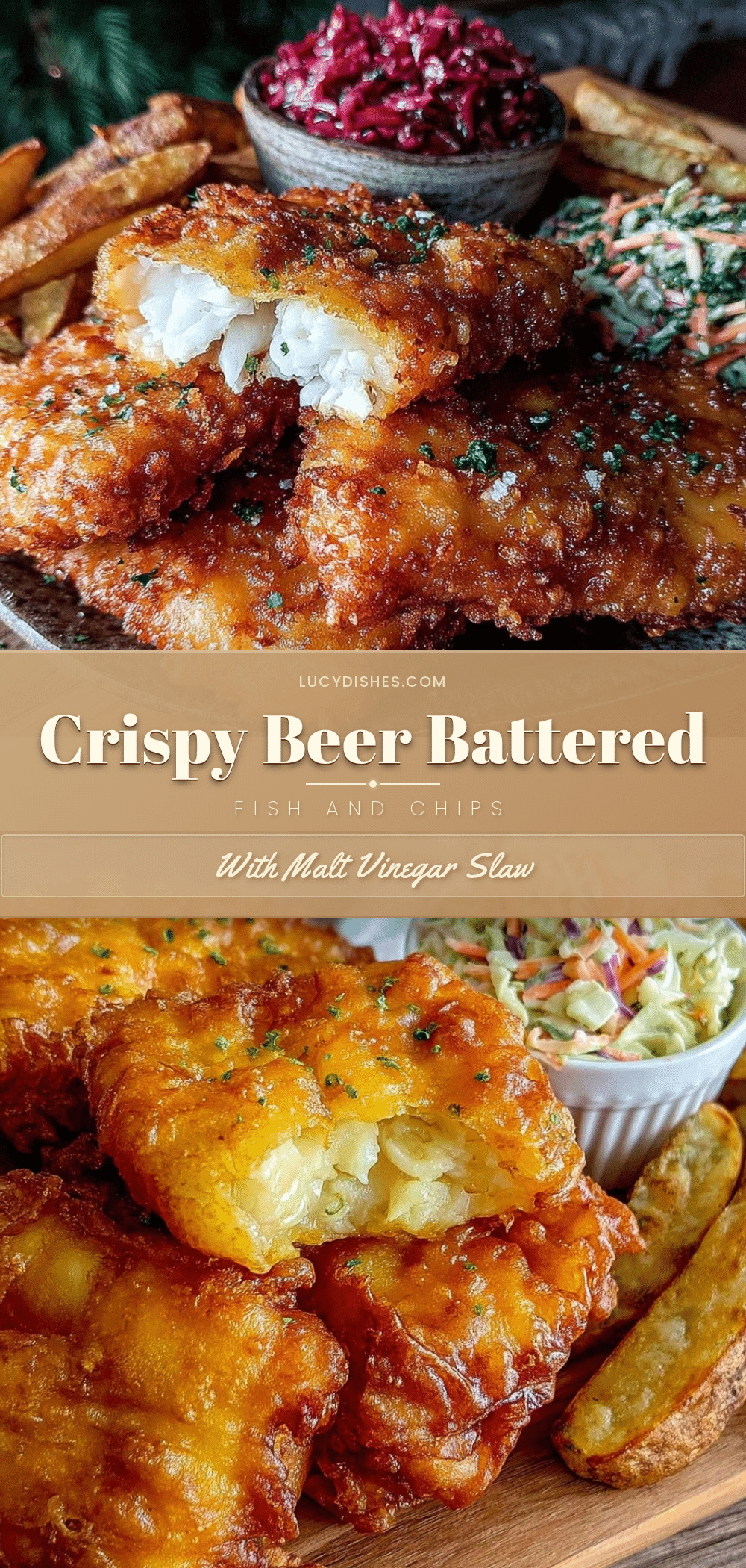 crispy beer battered fish and chips recipe