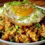 crispy better-than-takeout fried rice with egg - featured image