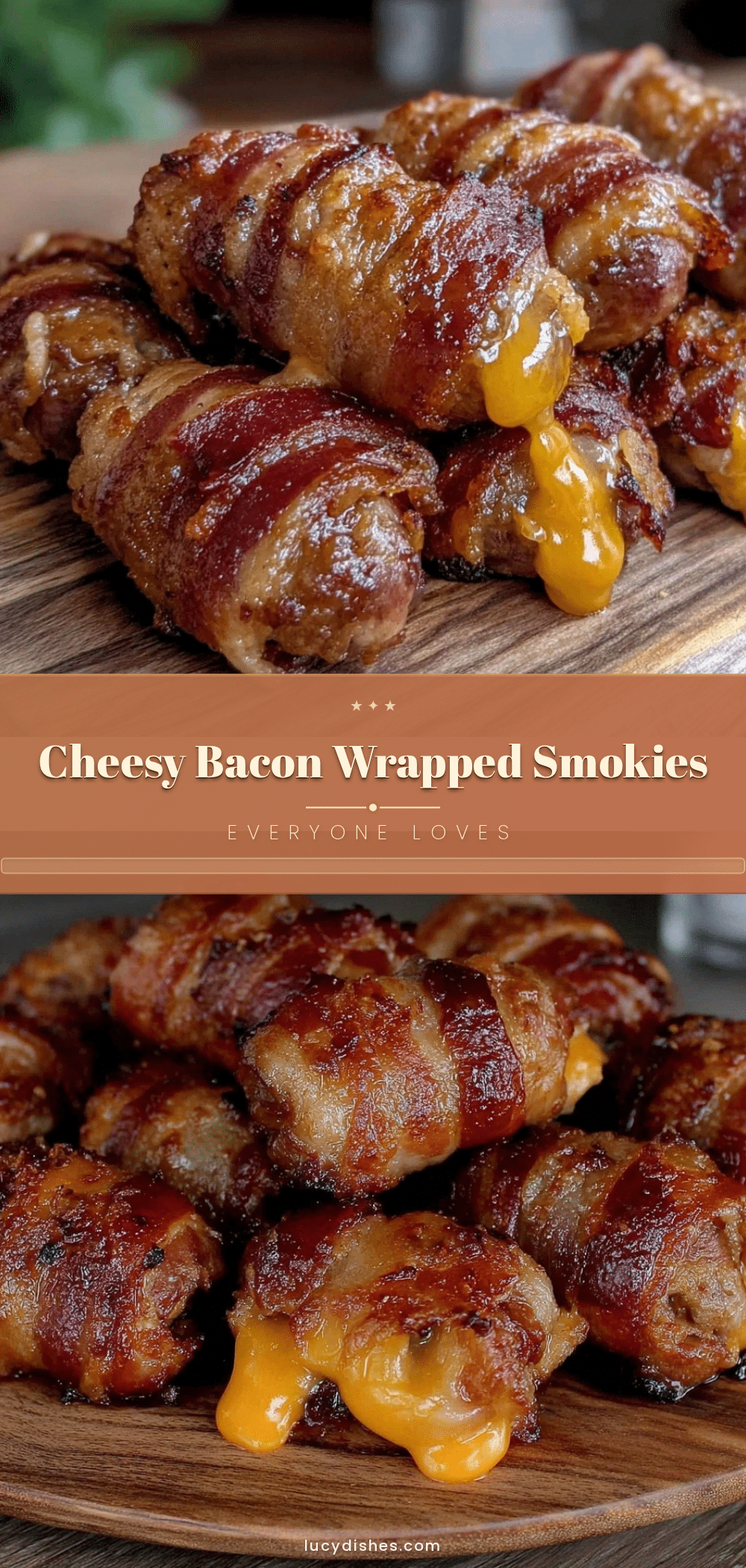 crispy cheesy bacon wrapped smokies recipe
