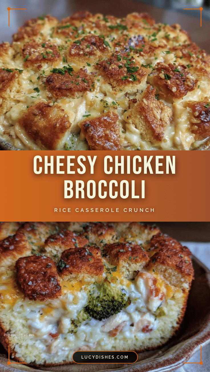 crispy chicken broccoli rice casserole recipe