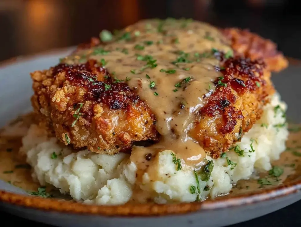 crispy chicken fried steak - featured image