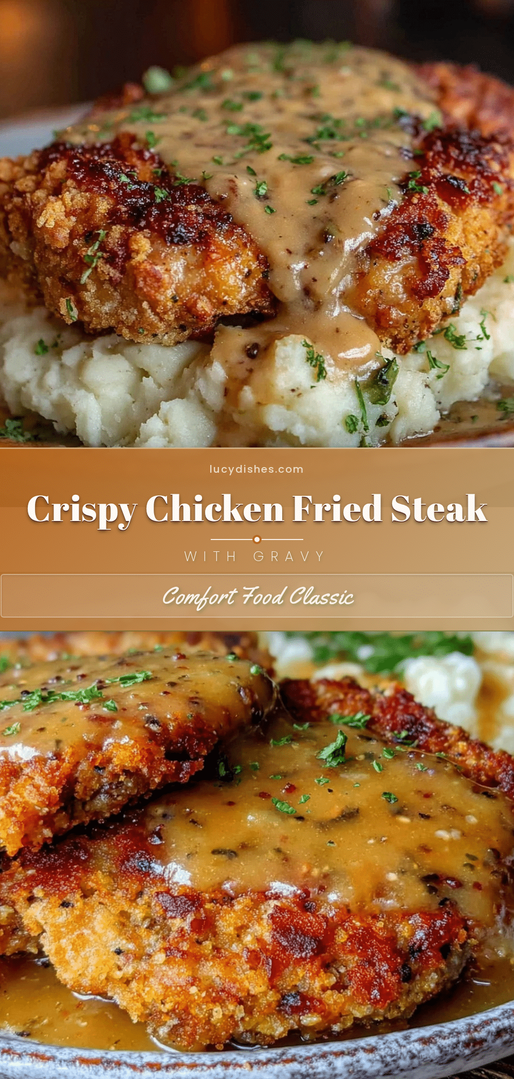 crispy chicken fried steak recipe