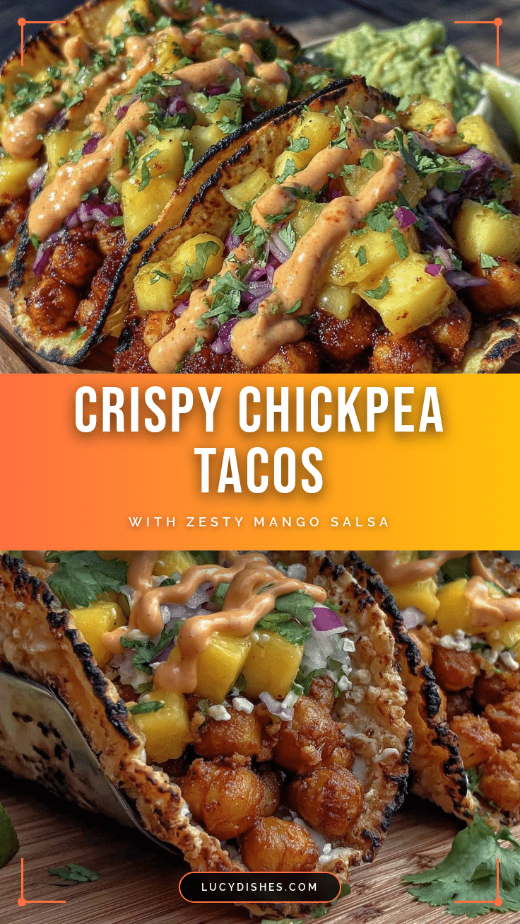 crispy chickpea tacos recipe
