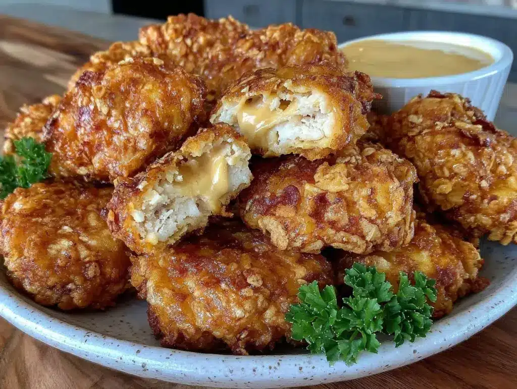 crispy copycat chick-fil-a nuggets - featured image