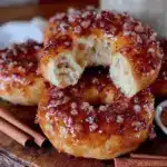 crispy copycat panera cinnamon crunch bagels - featured image