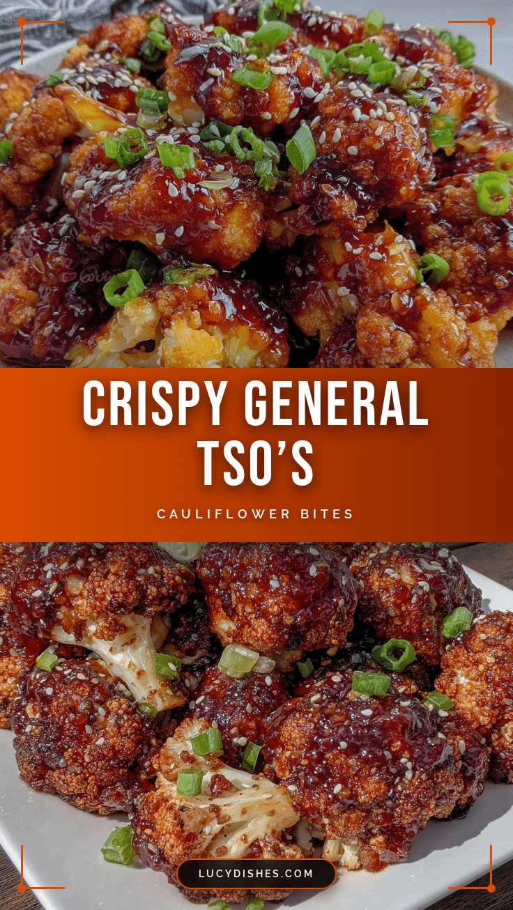 crispy general tsos cauliflower recipe