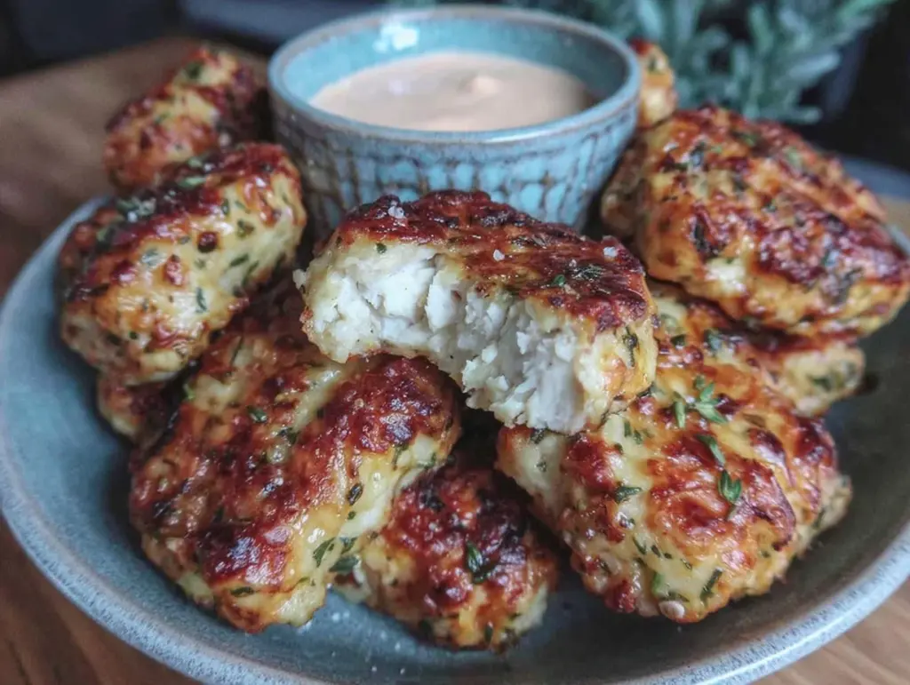 crispy homemade chicken nuggets - featured image