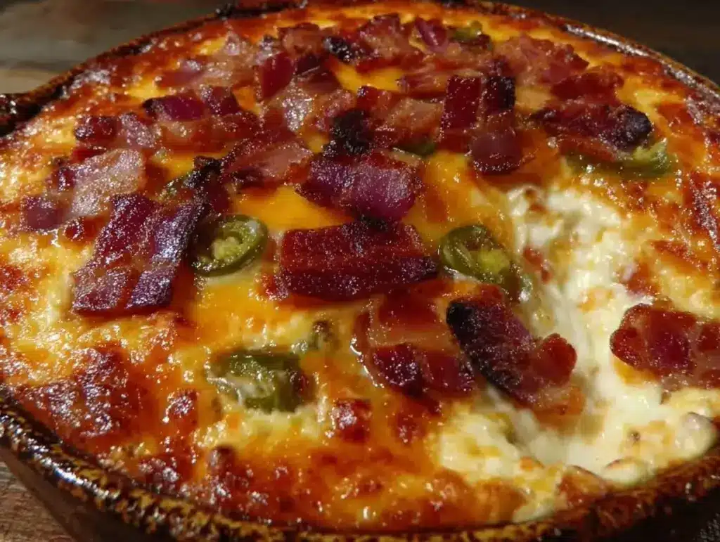 crispy jalapeño popper dip - featured image