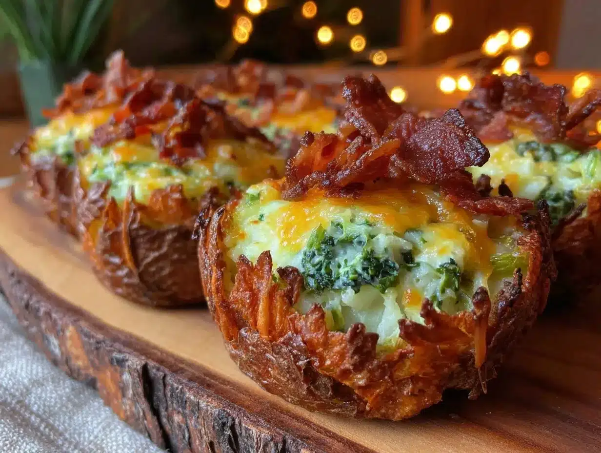 crispy loaded colcannon potato skins preparation steps