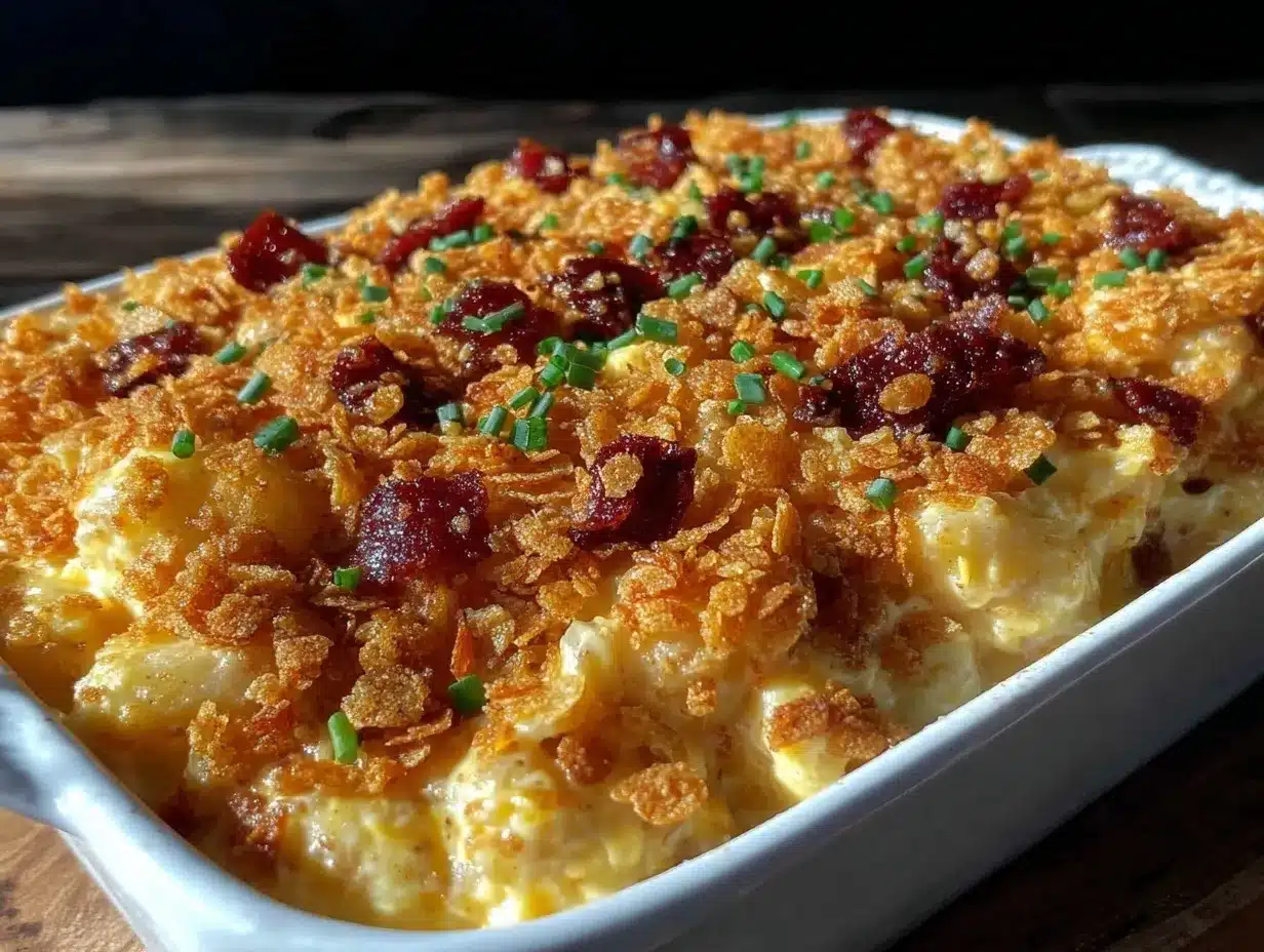 crispy loaded funeral potatoes preparation steps