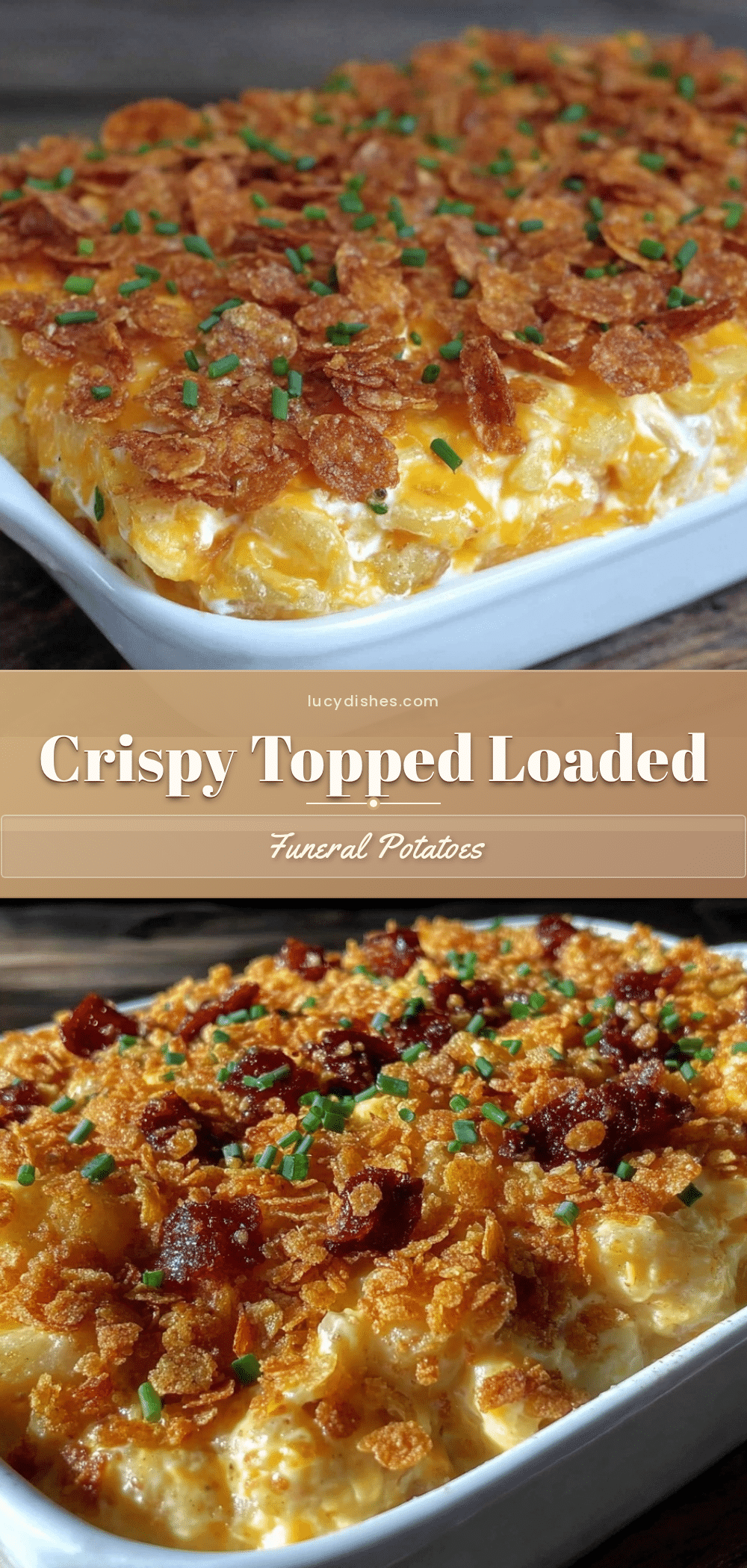 crispy loaded funeral potatoes recipe