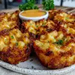 crispy mac and cheese bites - featured image