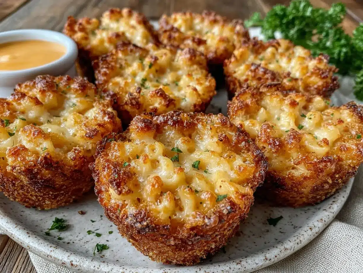 crispy mac and cheese bites preparation steps